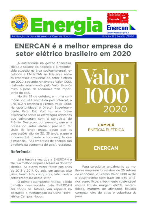 thumbnail of Jornal Energia_Edição 58_Set_Out_2020